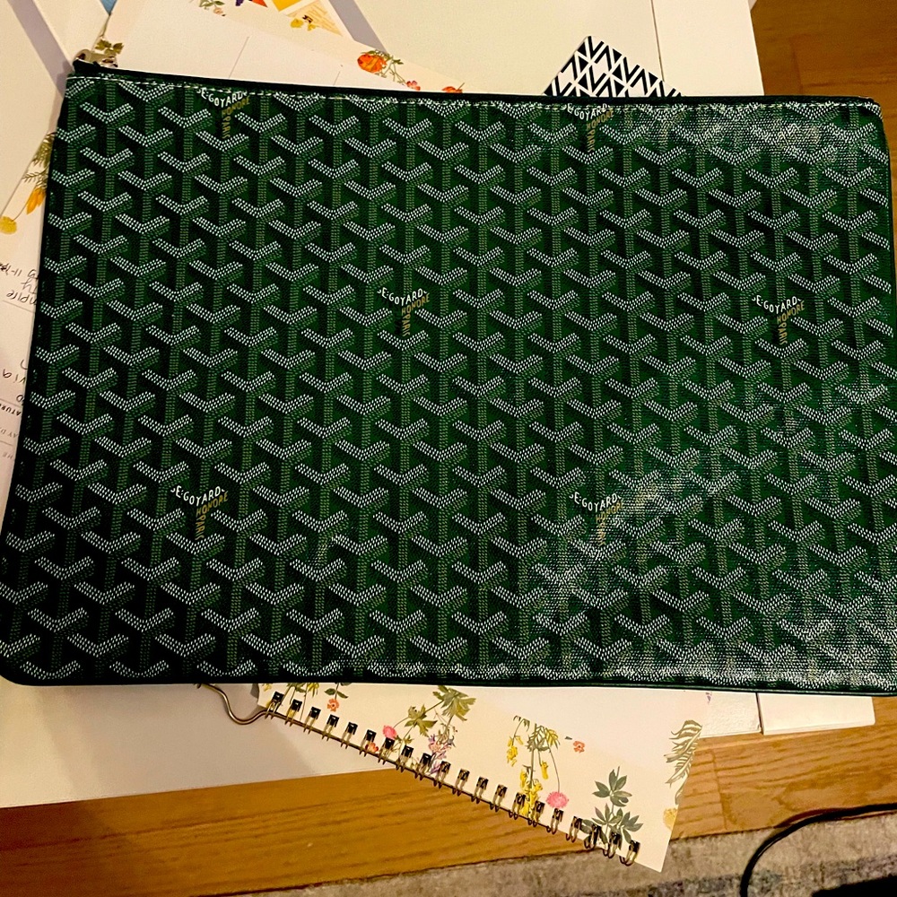 Large French laptop bag